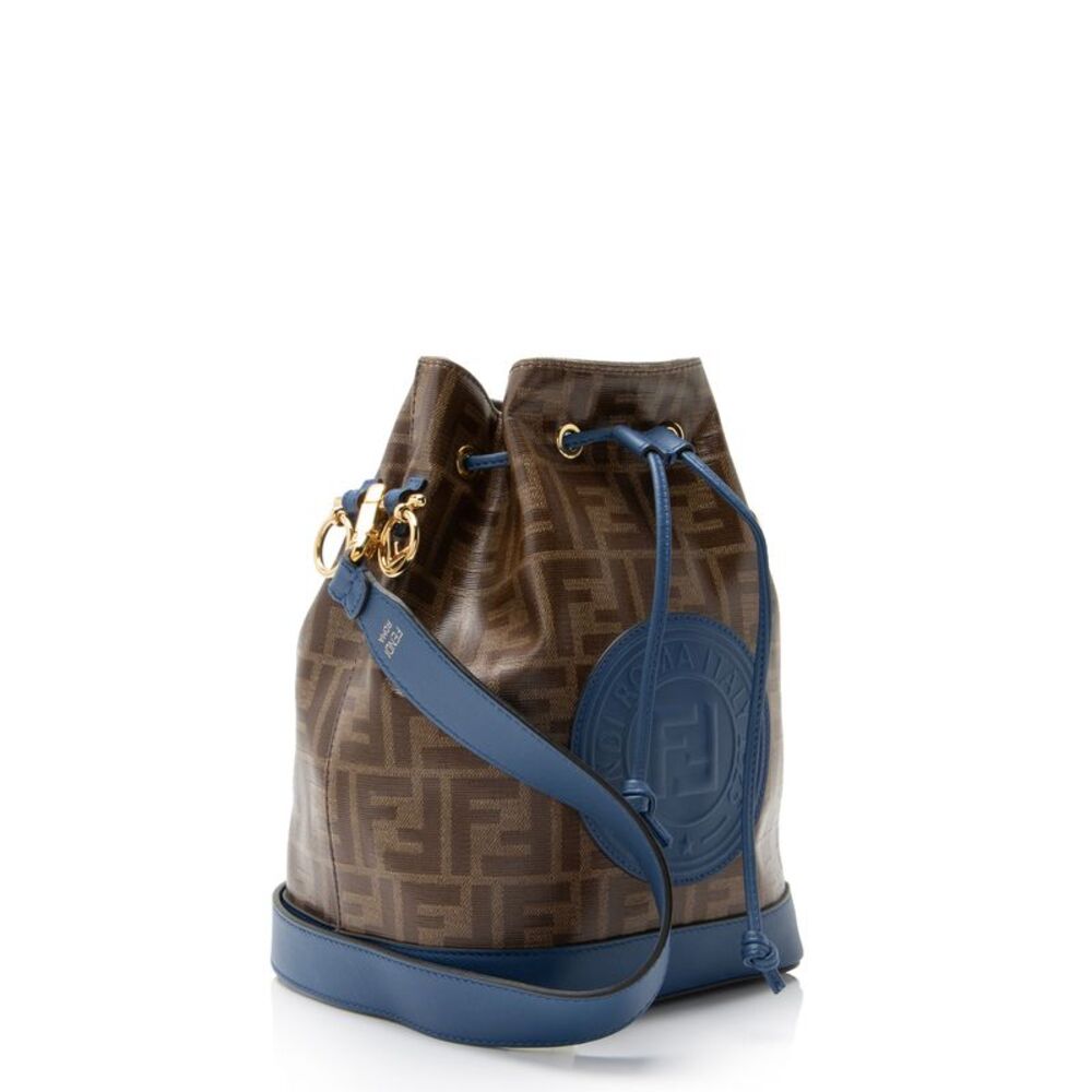 Fendi FF Spalmati Mon Tresor Grande Shoulder Bag - Picture 2 of 11